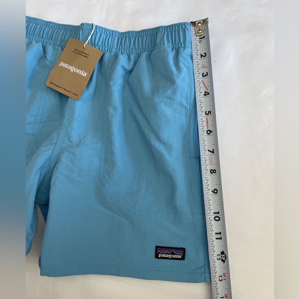 NWT Patagonia Baggies 5" Shorts Kids' Size M / 10 SP24 - Picture 4 of 11